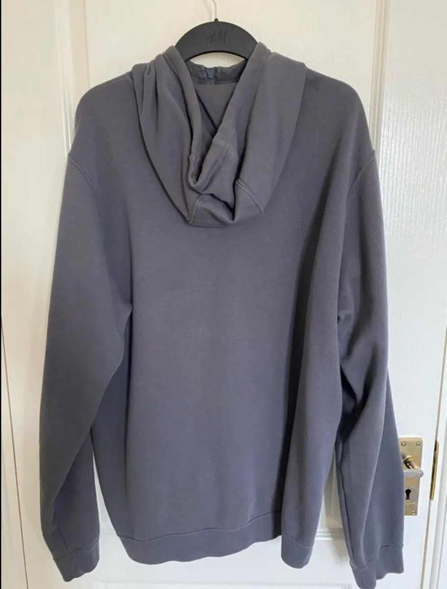 Nike full zip hoodie for men, XL, dark grey - Image 4