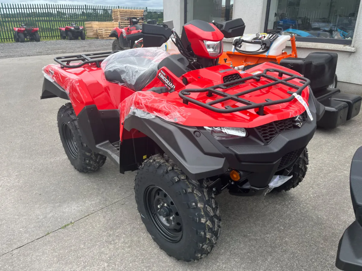 New Suzuki KingQuad 750 EPS €60 PER WEEK ! - Image 4
