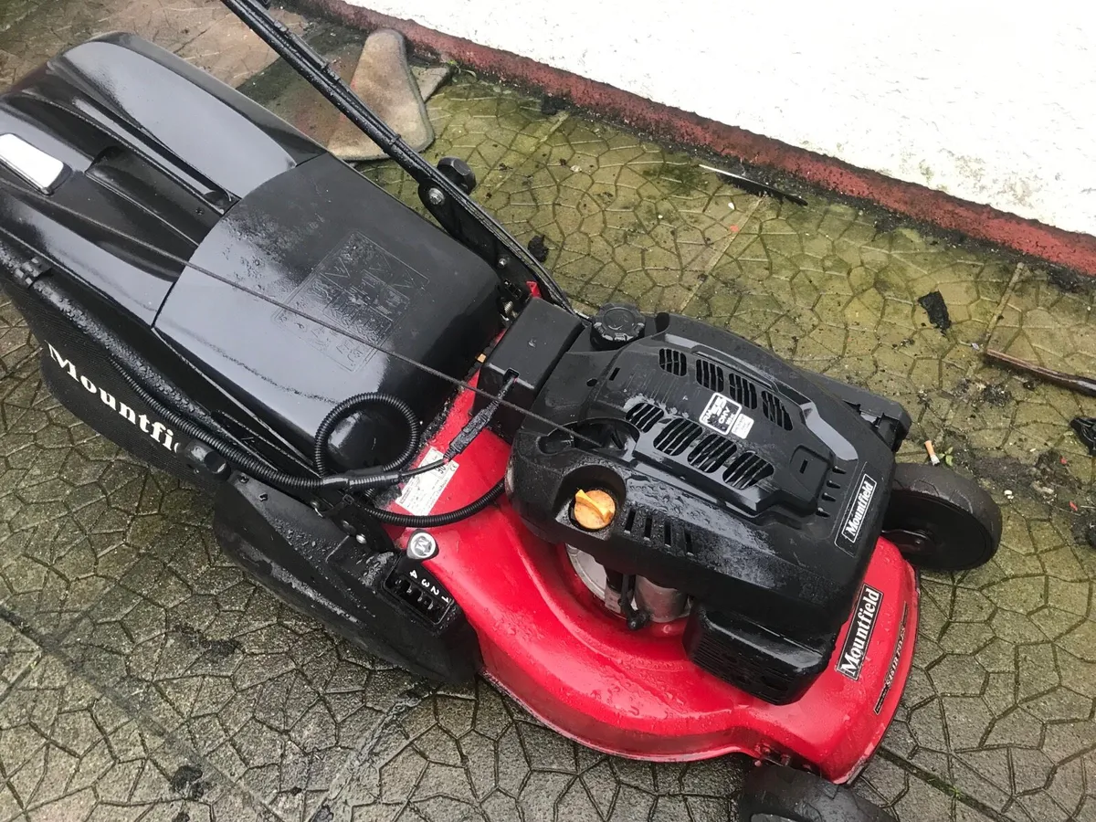 Mount field lawnmower with roller - Image 1