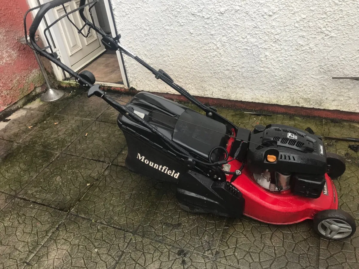 Mount field lawnmower with roller - Image 2