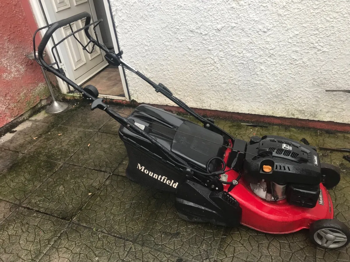 Mount field lawnmower with roller - Image 3