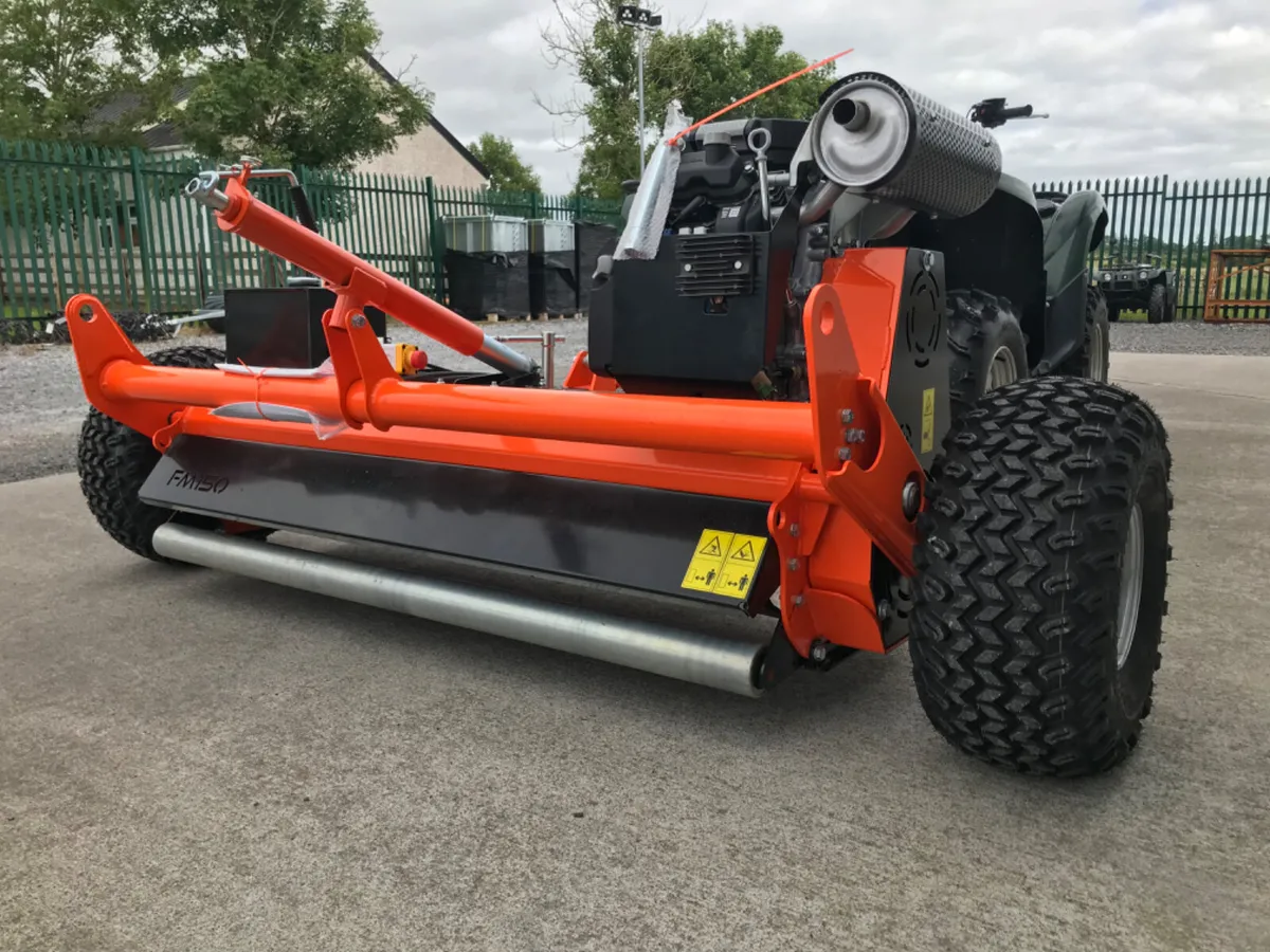 PRO MODEL - Chapman FM150 Flail Mower €35 PER WEEK - Image 4