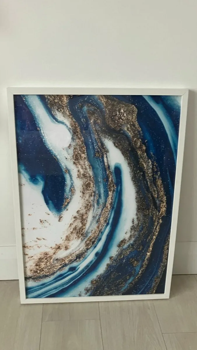 2 Large framed pictures - Image 2