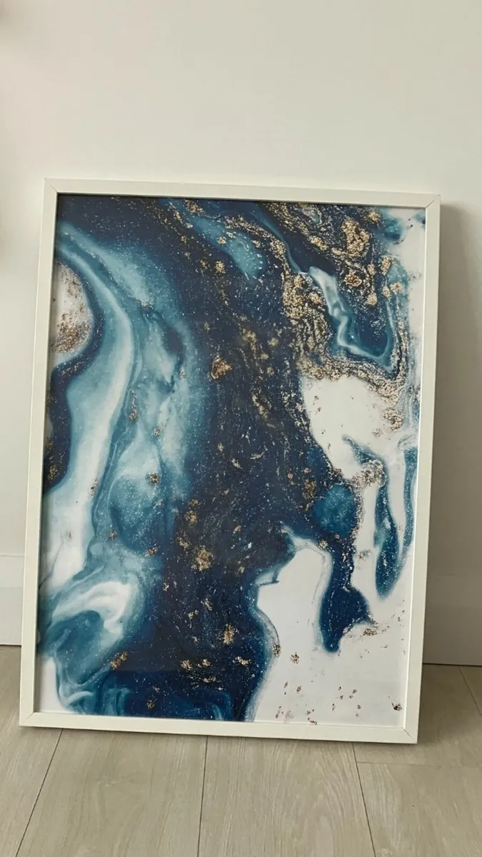 2 Large framed pictures - Image 3