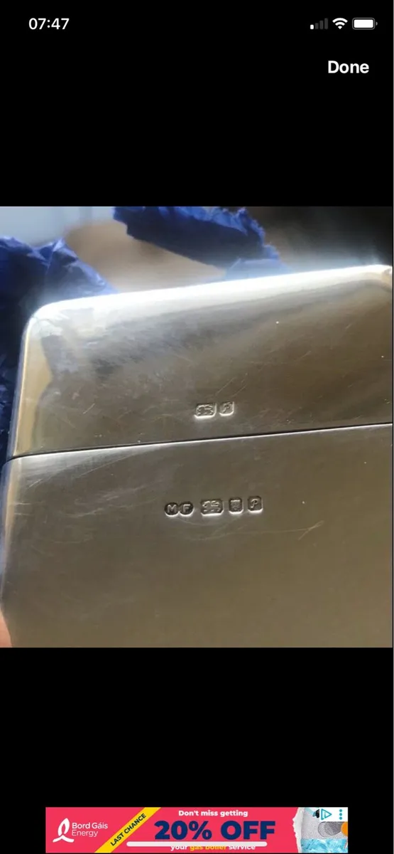 Silver Business Card Holder - Image 3