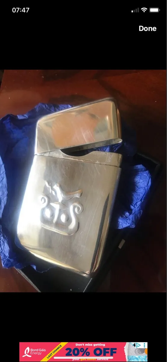 Silver Business Card Holder - Image 4
