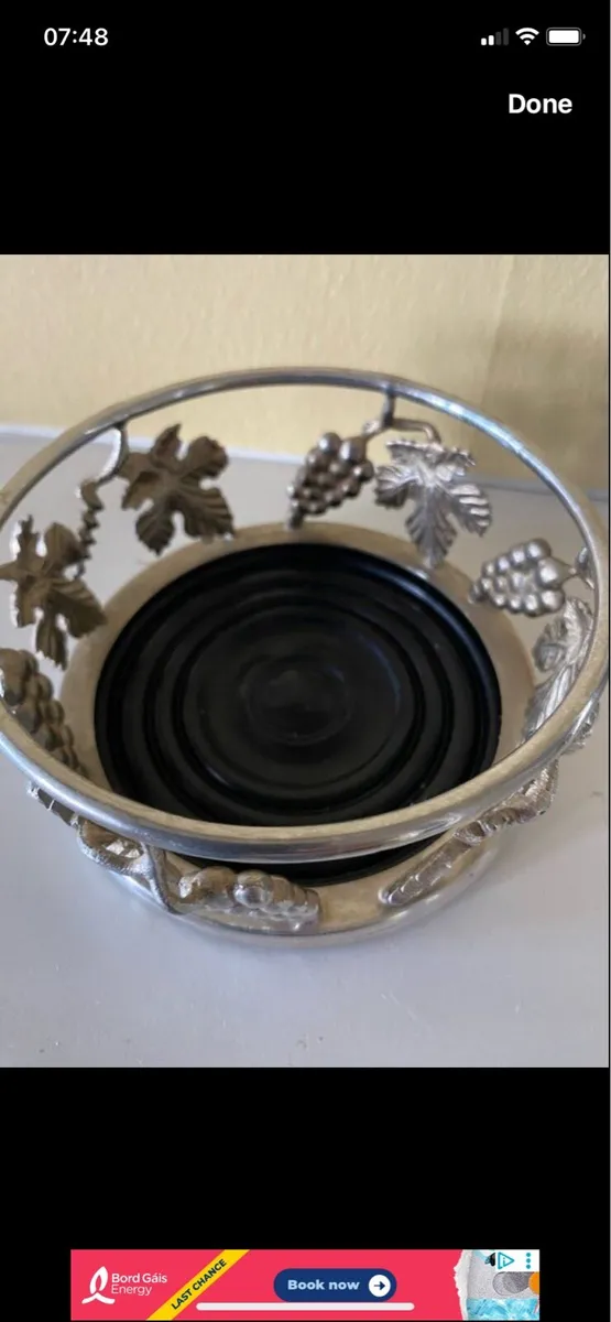 Vintage Wine Bottle Coaster - Image 2