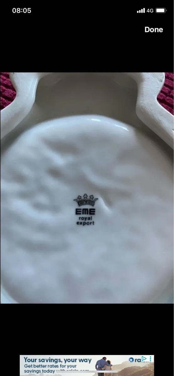 Real Madrid Ceramic Ashtray - Image 3