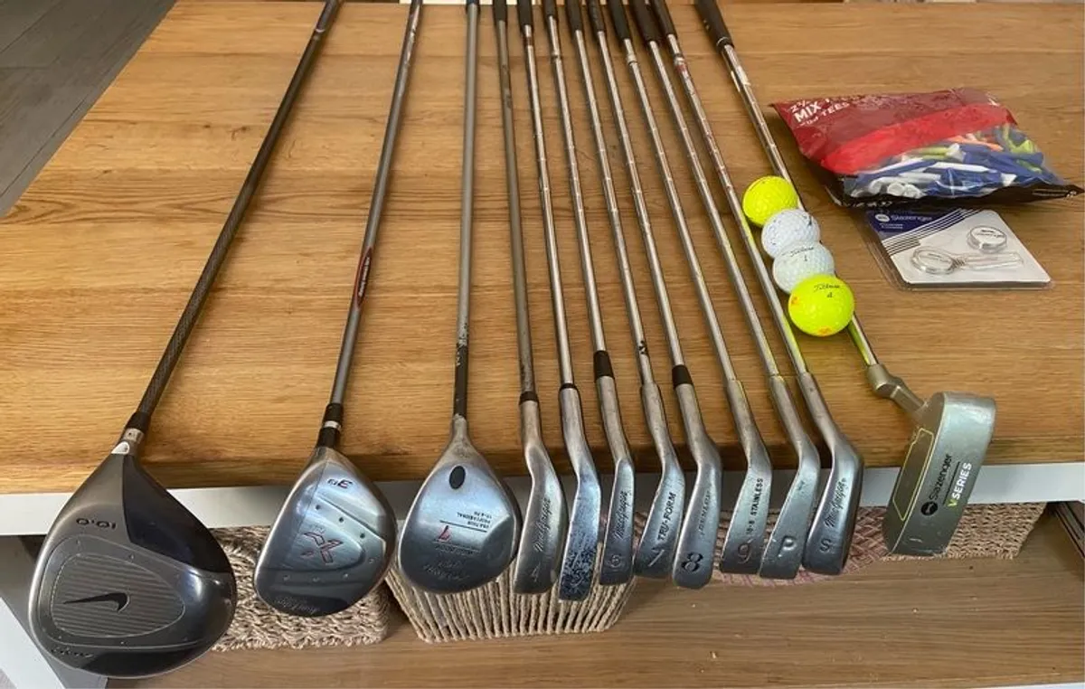 Golf Set (Includes Nike Driver & New Putter) - Image 1