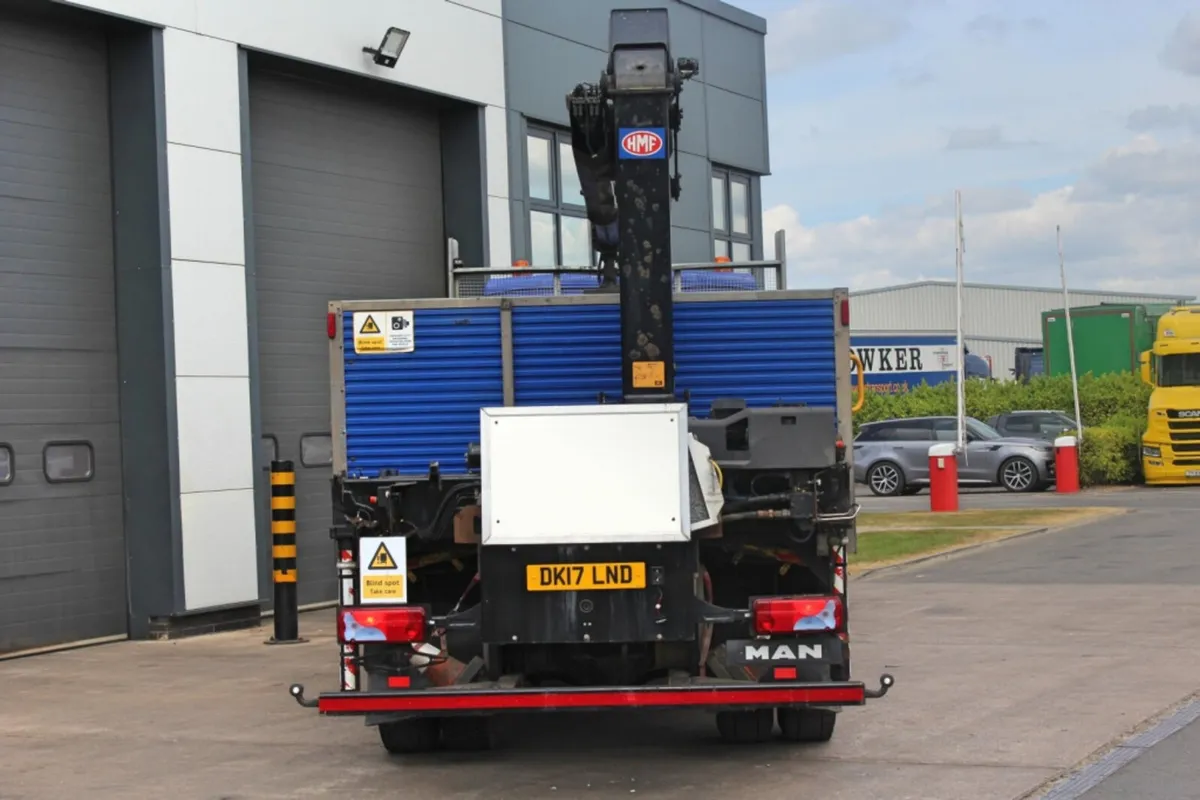 2017 MAN TGM 18-250 DROPSIDE WITH BRICK GRAB - Image 4