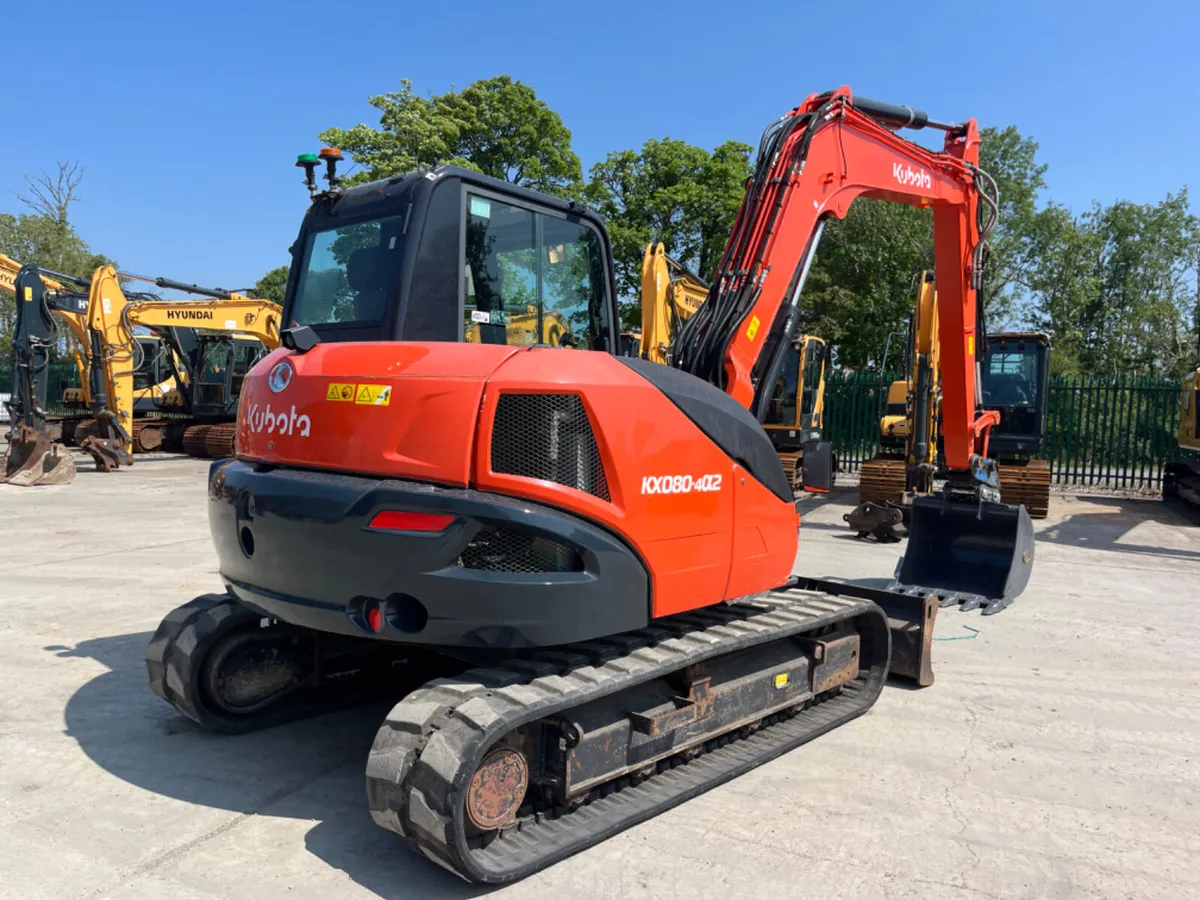 2021 Kubota KX080-4 - Image 4
