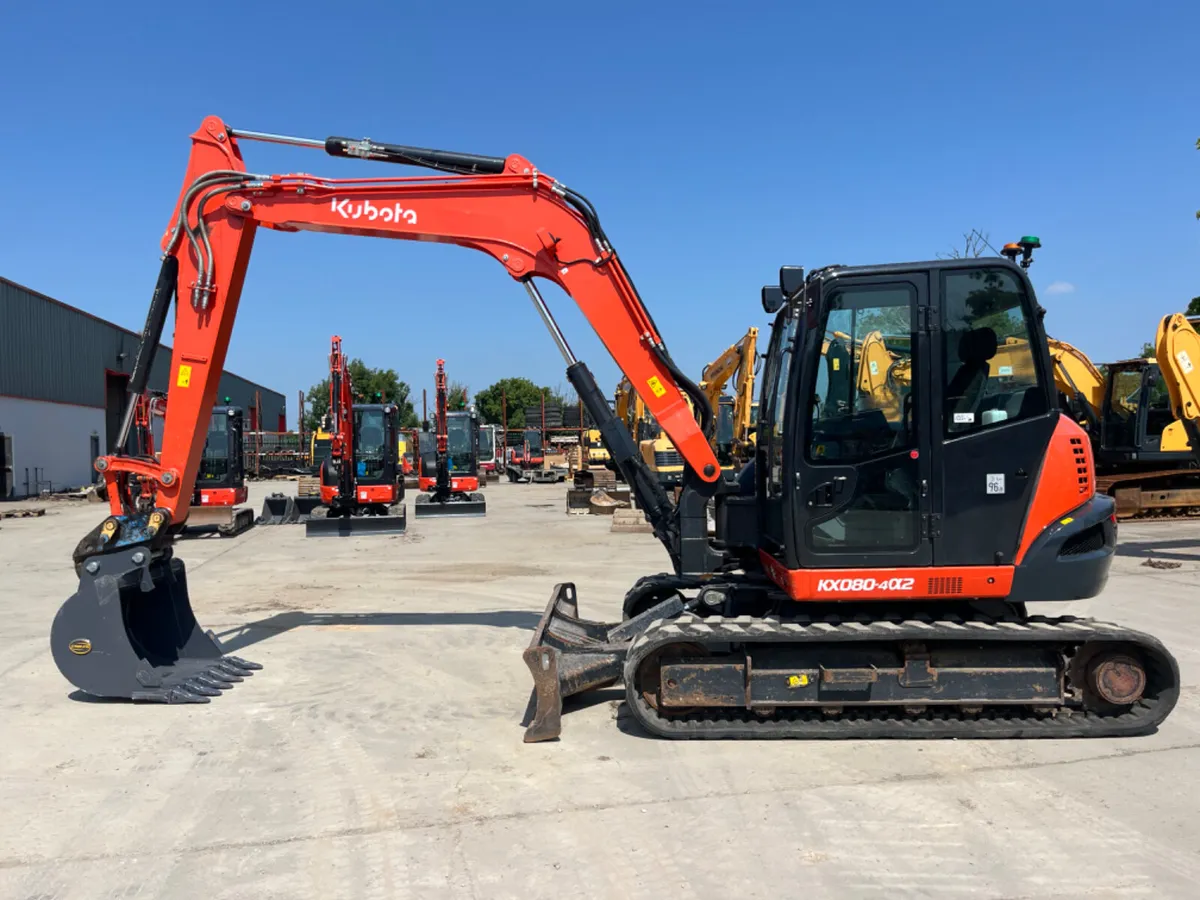 2021 Kubota KX080-4 - Image 1