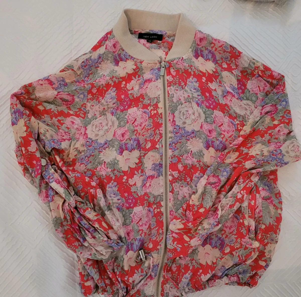 Summer flower jacket