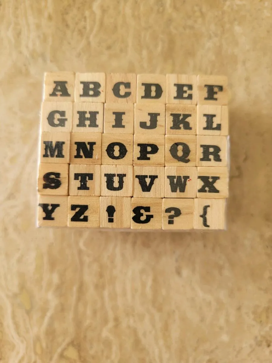 Alphabet stamper new