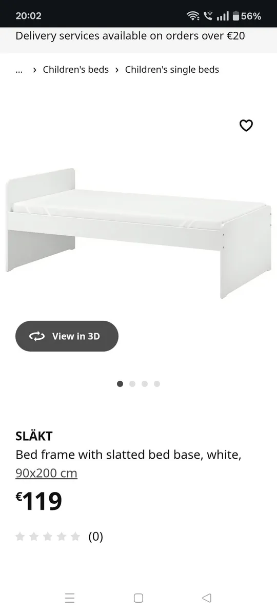 Single bed frame - Image 1
