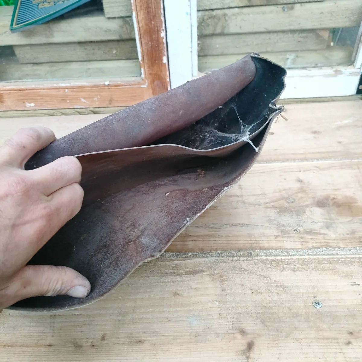 Leather satchel - Image 3