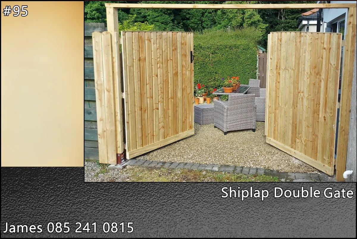 Timber Gates Free Installation - Image 1