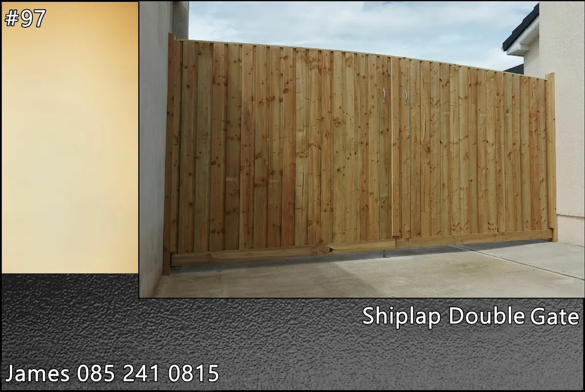 Timber Gates Free Installation - Image 3