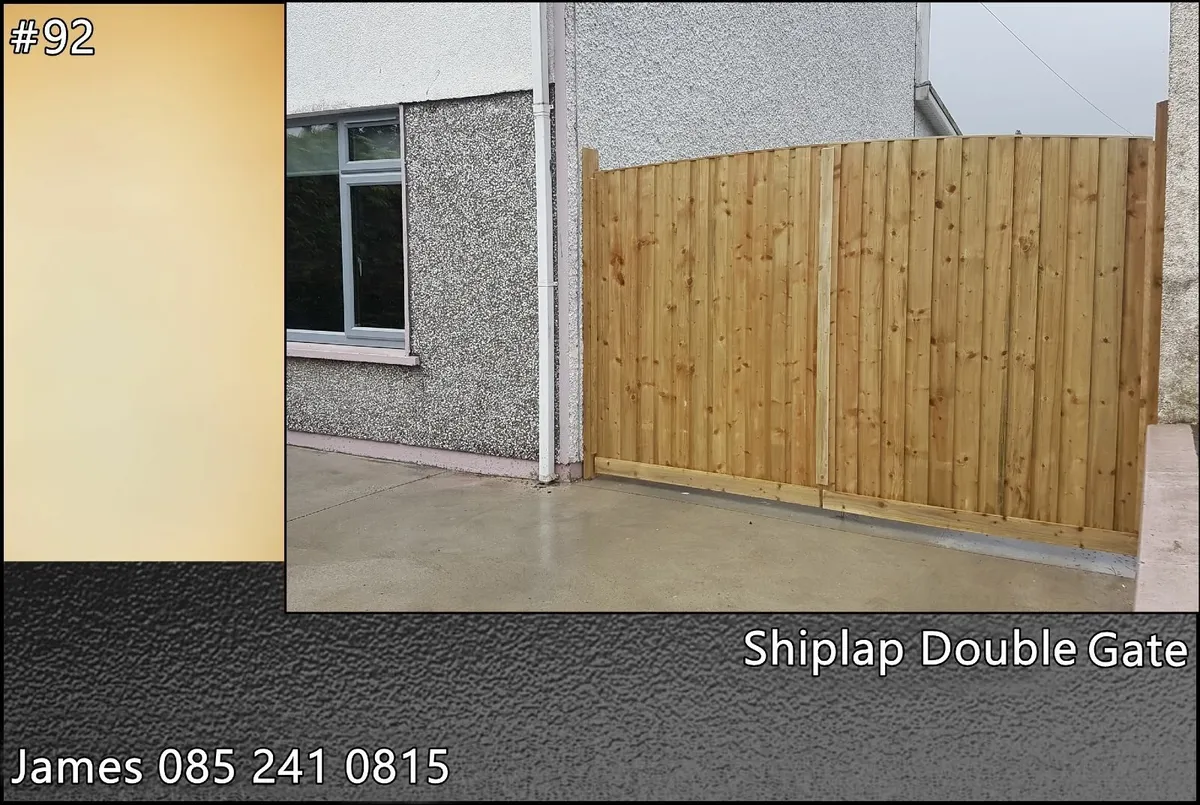 Timber Gates Free Installation - Image 4