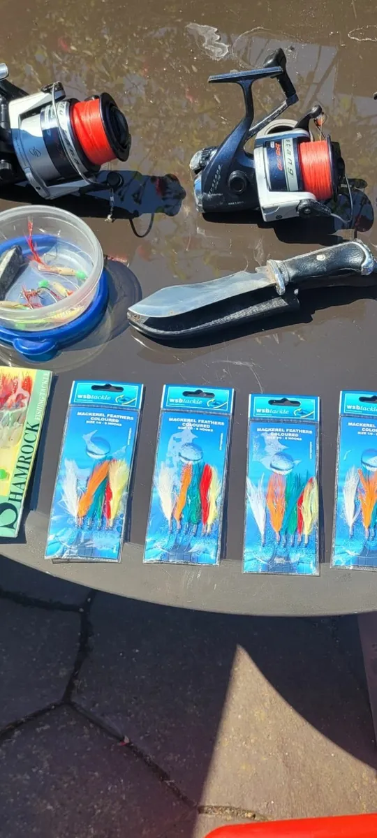 Fishing rods 12 Reels 10 Lures 60 Life Jackets 3 - Image 2
