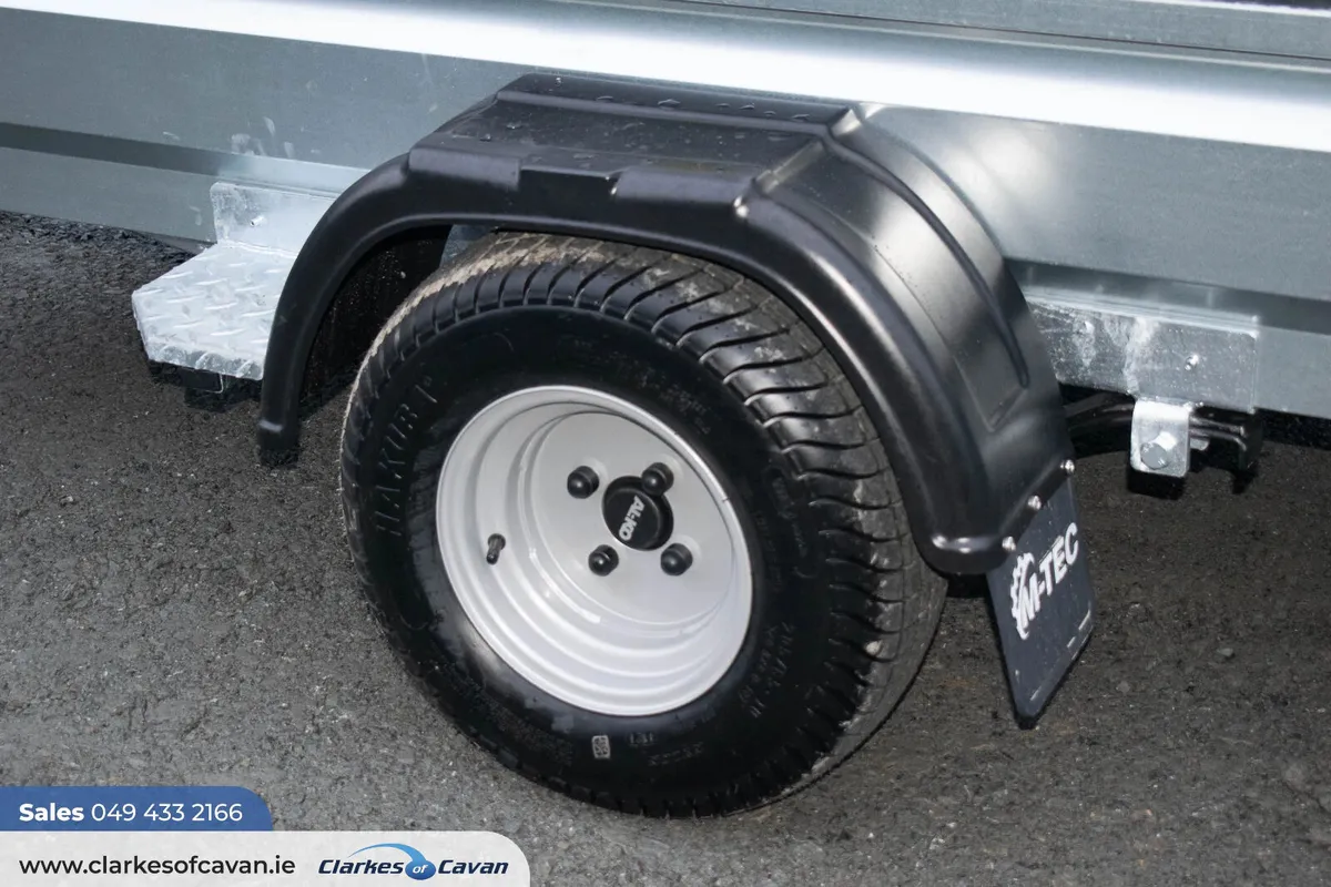 New M-Tec 8ftx4.4ft Quad Master Trailer - Image 4