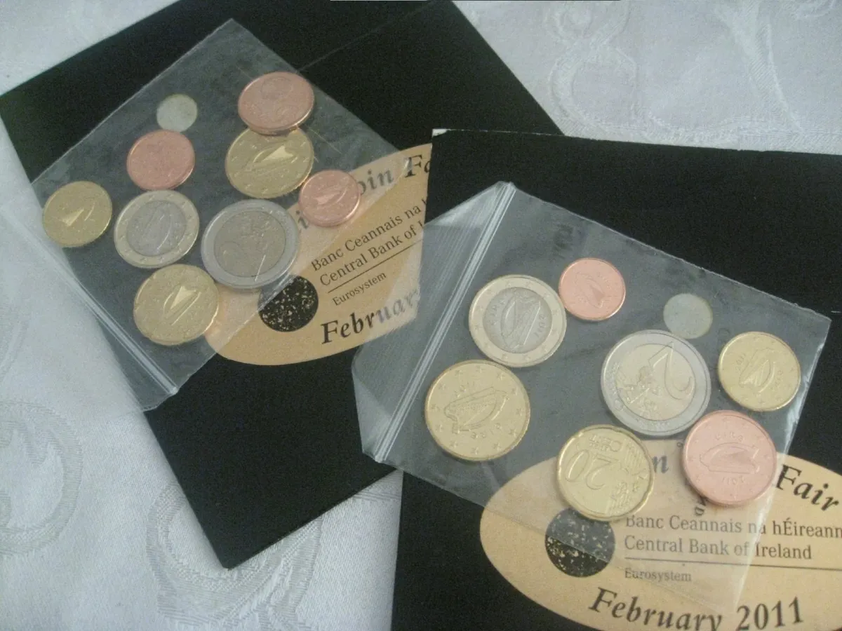 Irish Coin Fair Sets - 2007 & 2012 10 Euros Each - Image 2