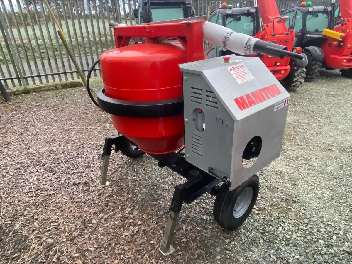 New Petrol Manitou Cement Mixers - €2,500 + VAT - Image 4