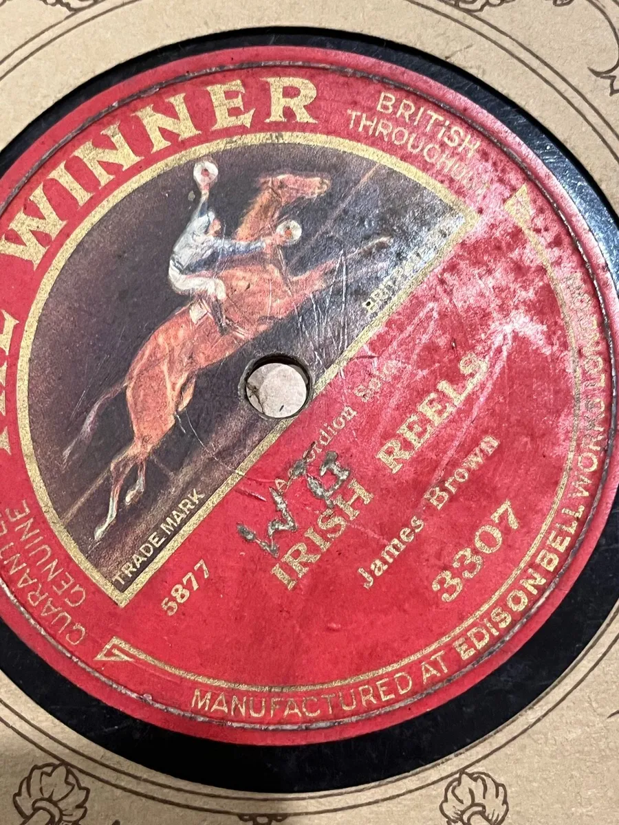 Vintage Traditional Irish Music 78 Speed Records - Image 3
