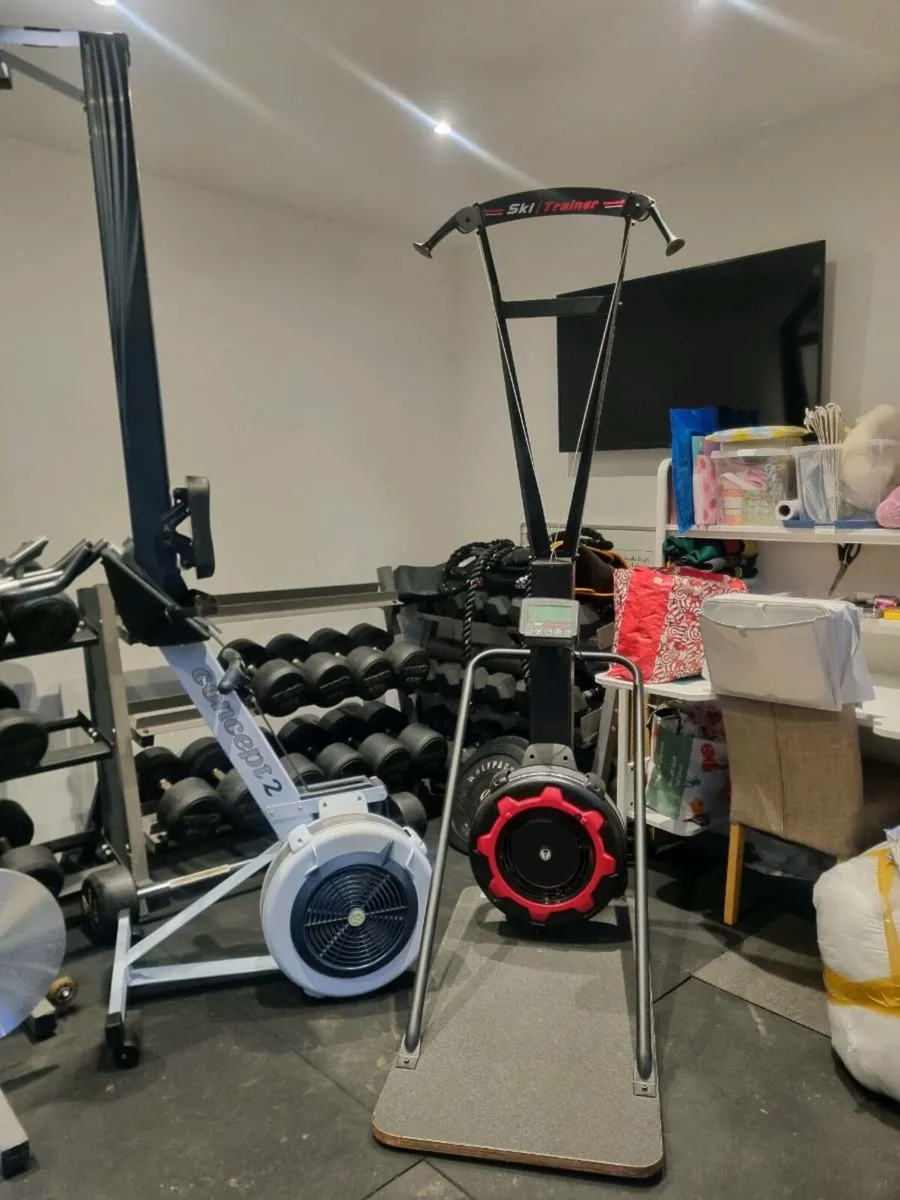 Concept 2 Rower and Wolverson Ski Erg - Image 1