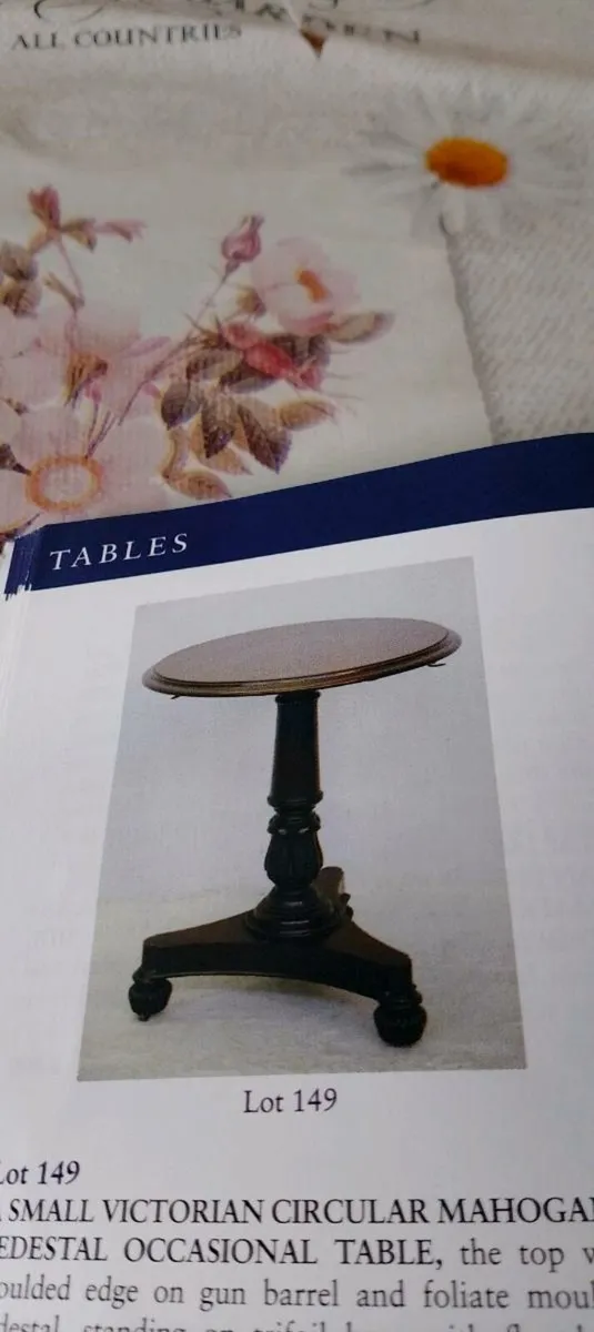 Wanted antique table top for small pod - Image 2