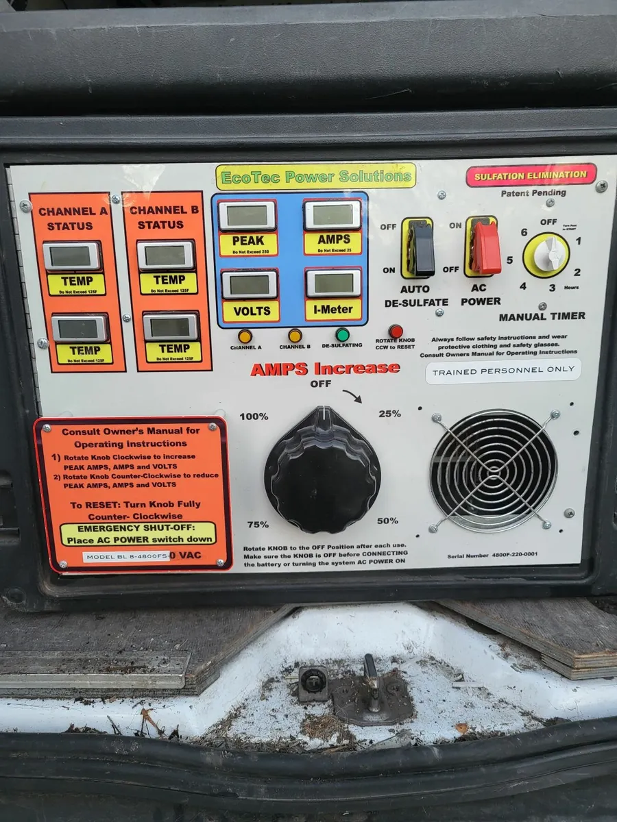 Battery regeneration equipment - Image 1