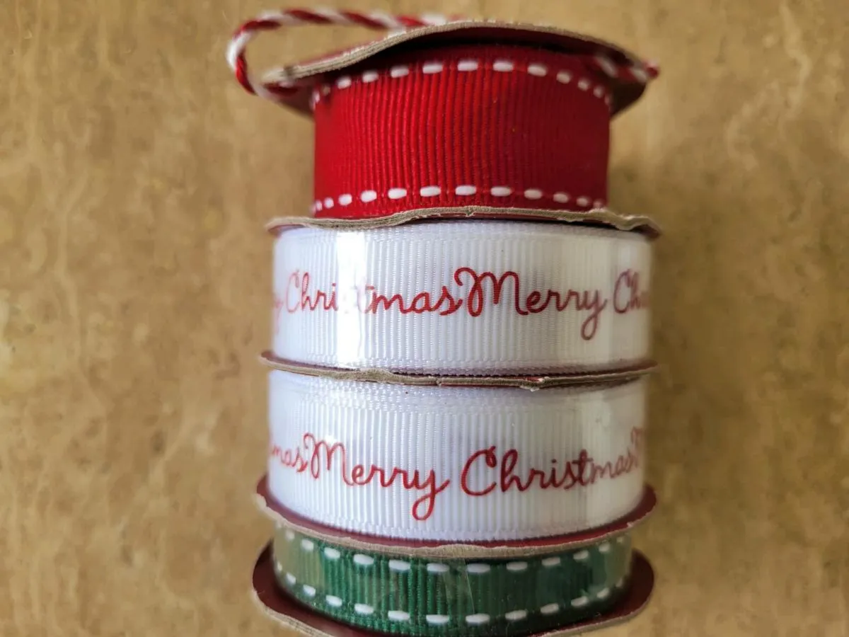 Christmas ribbons new - Image 1