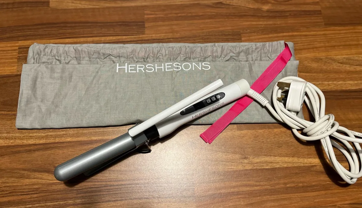 Hershesons Tourmaline Professional Curling Tongs - Image 1
