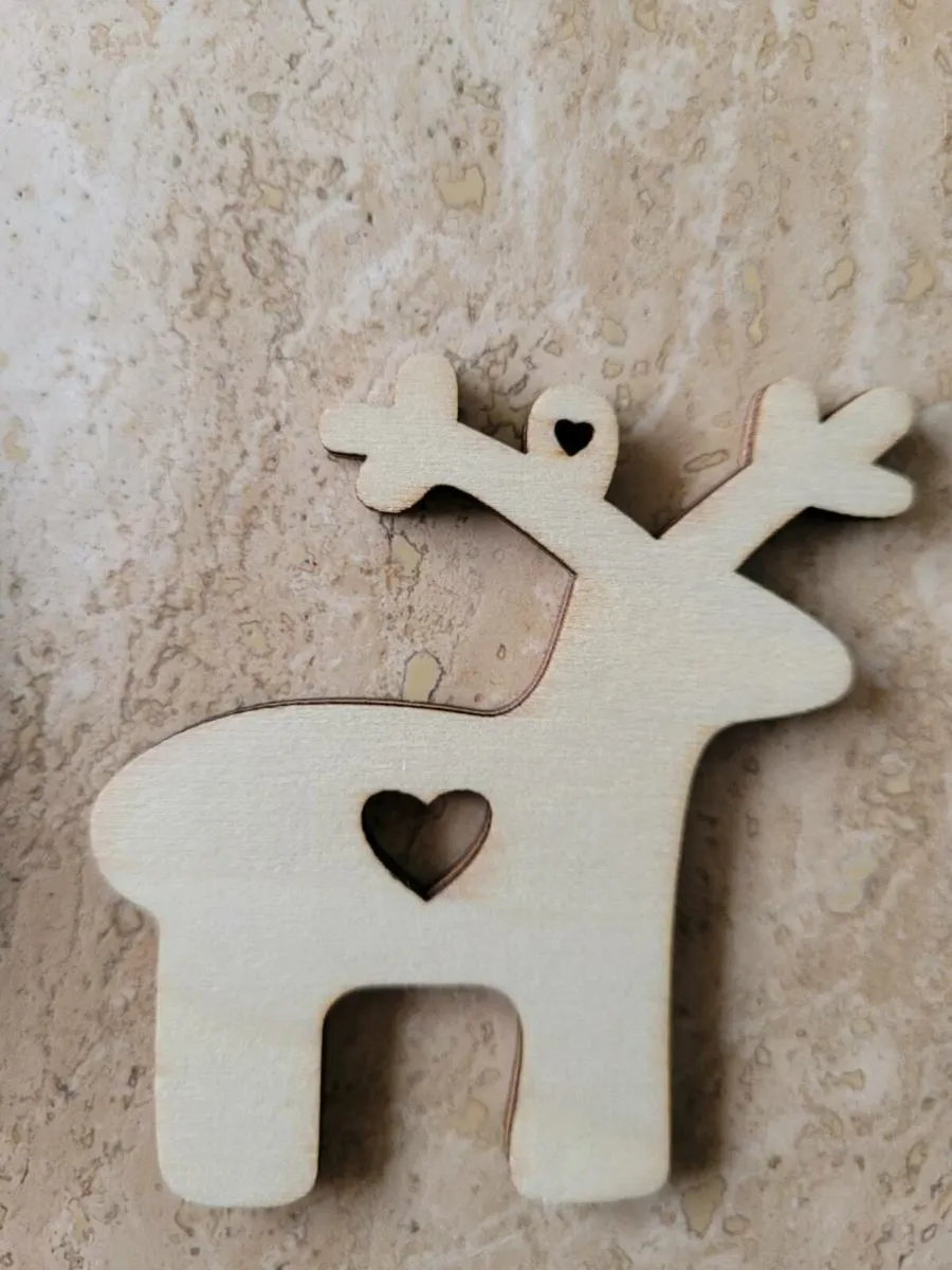 Christmas new wood decorations - Image 2