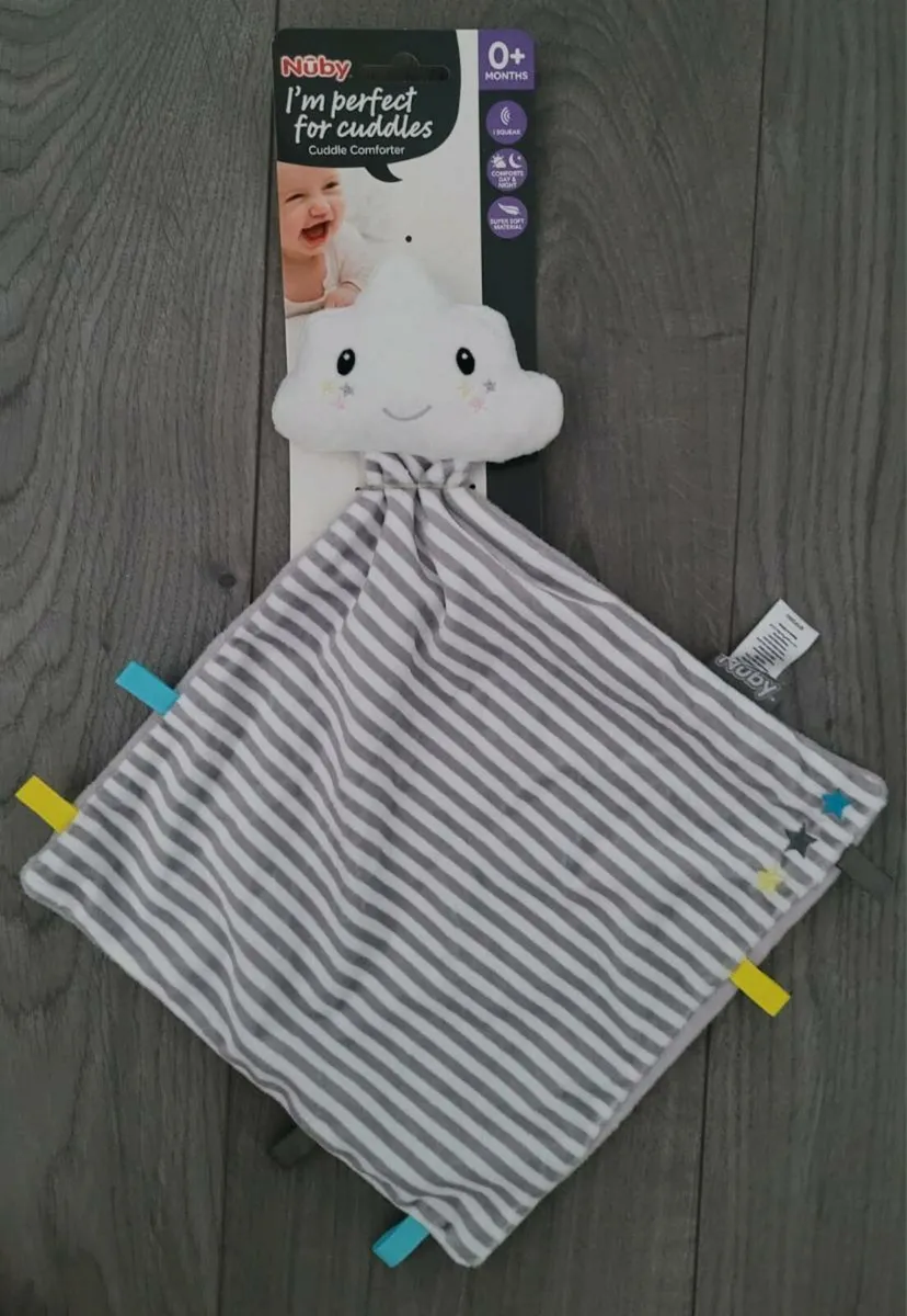 Baby new comforter cloud face - Image 1