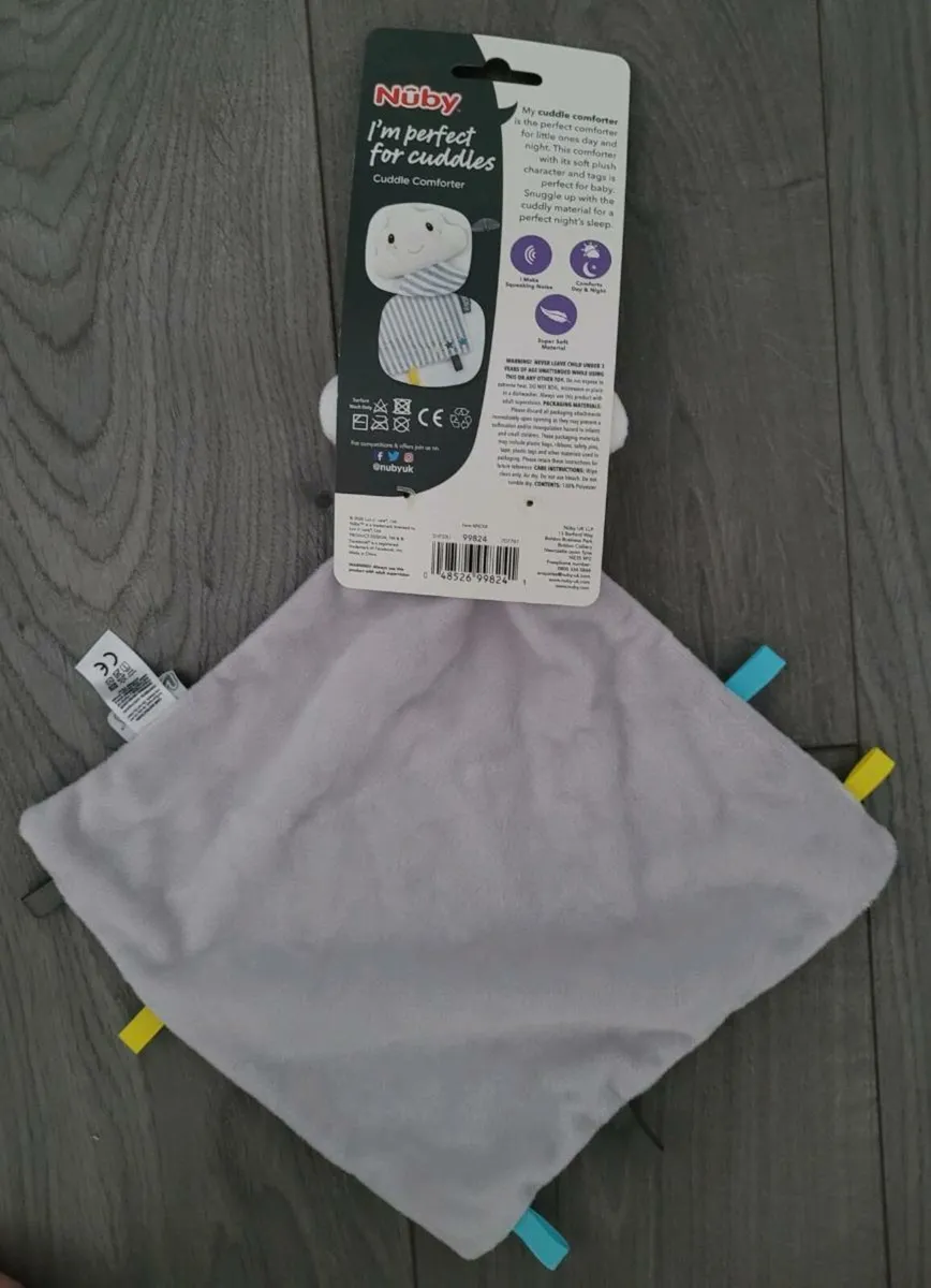 Baby new comforter cloud face - Image 2