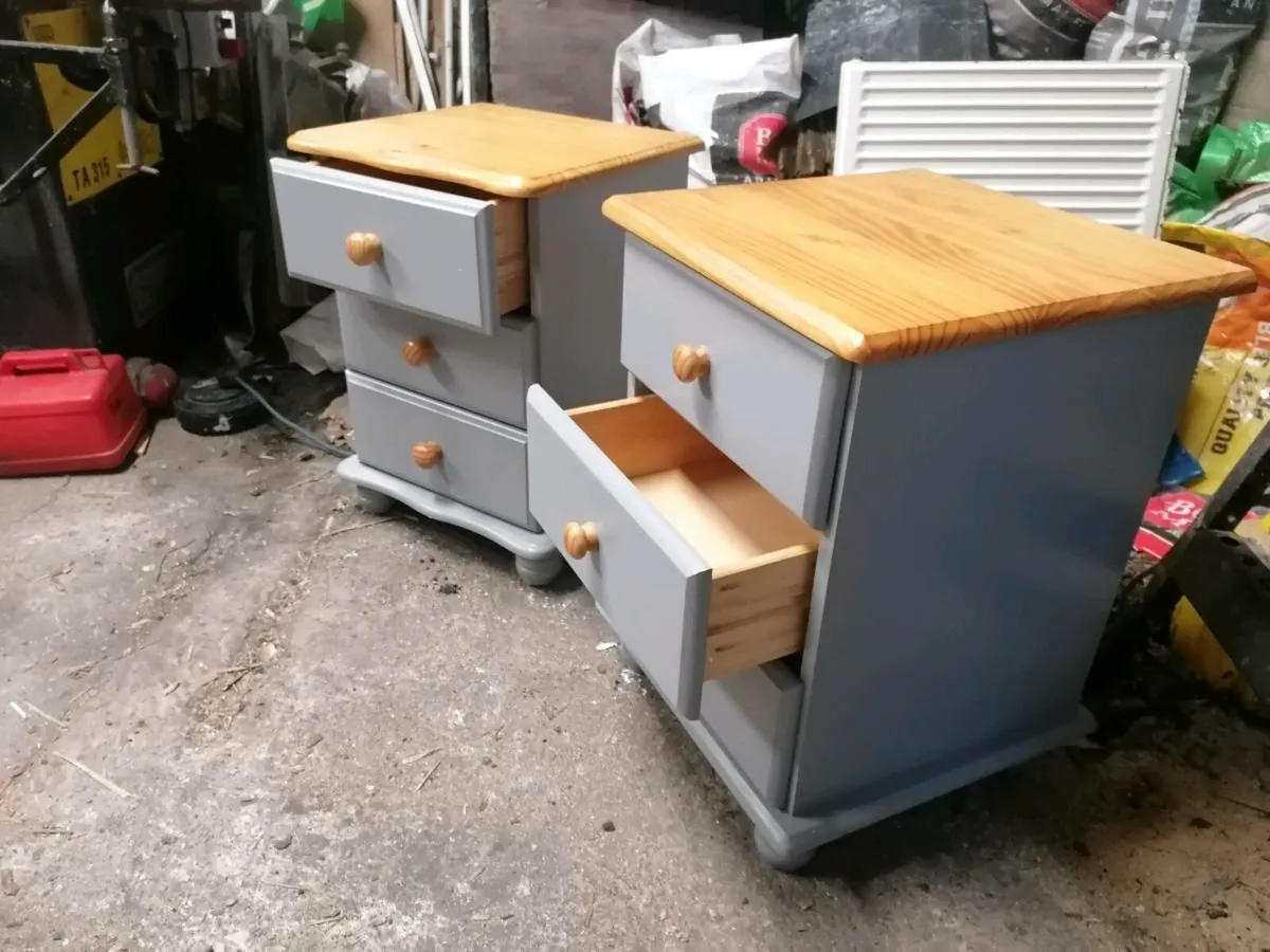 Bed side lockers - Image 2