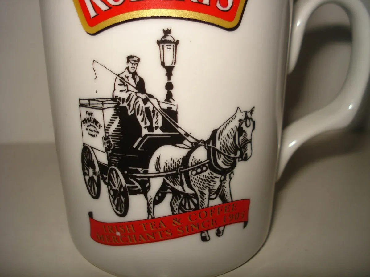 ROBERT  ROBERTS IRISH TEA  & COFFEE MERCHANTS MUG. - Image 2