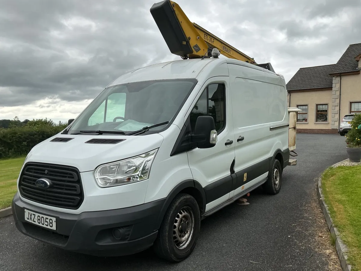 Ford Transit 2016 cherry picker - Image 3