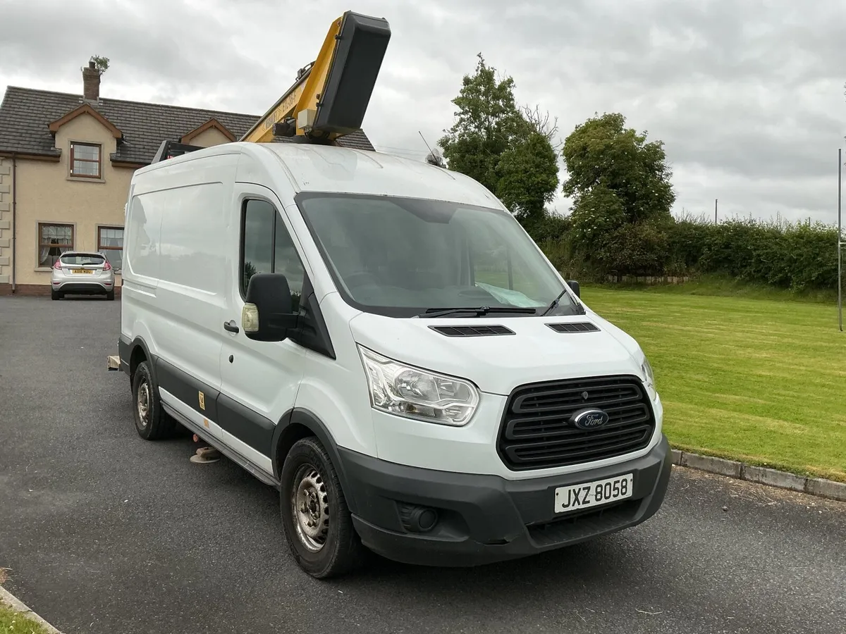 Ford Transit 2016 cherry picker - Image 1