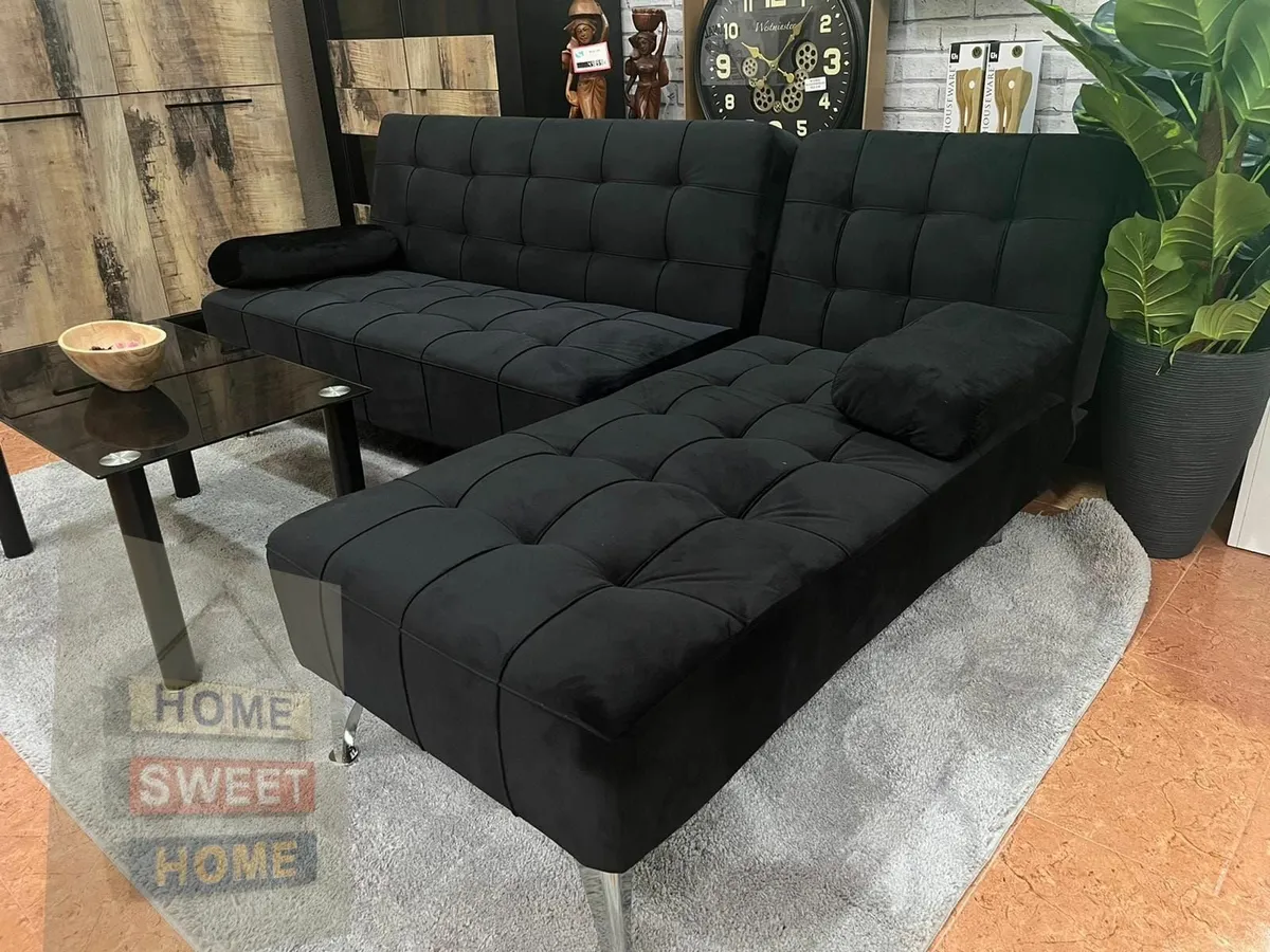 ✅ Nordic Comfort – Chaise Sofa Turns into Bed - Image 2