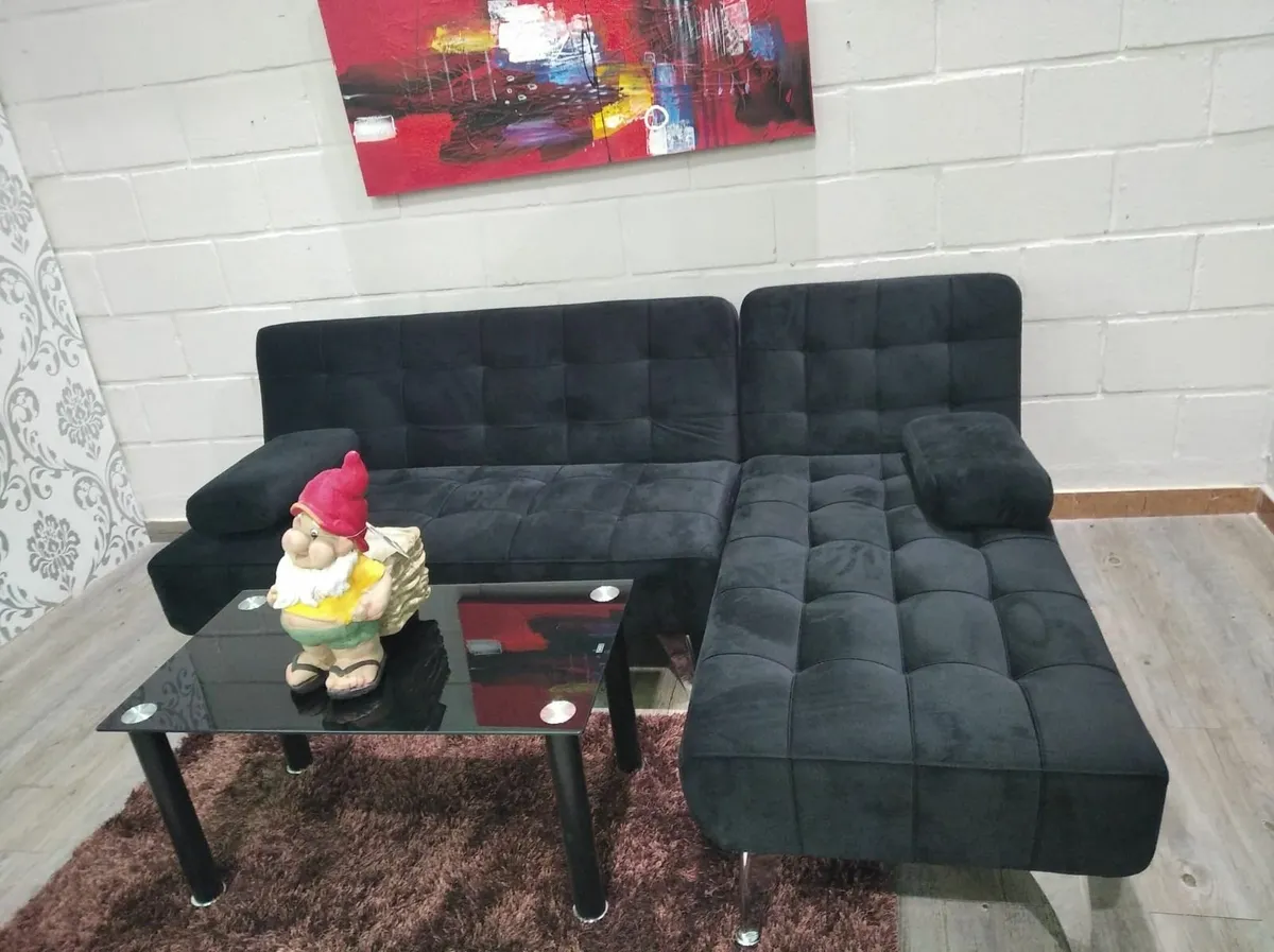 ✅ Nordic Comfort – Chaise Sofa Turns into Bed - Image 4