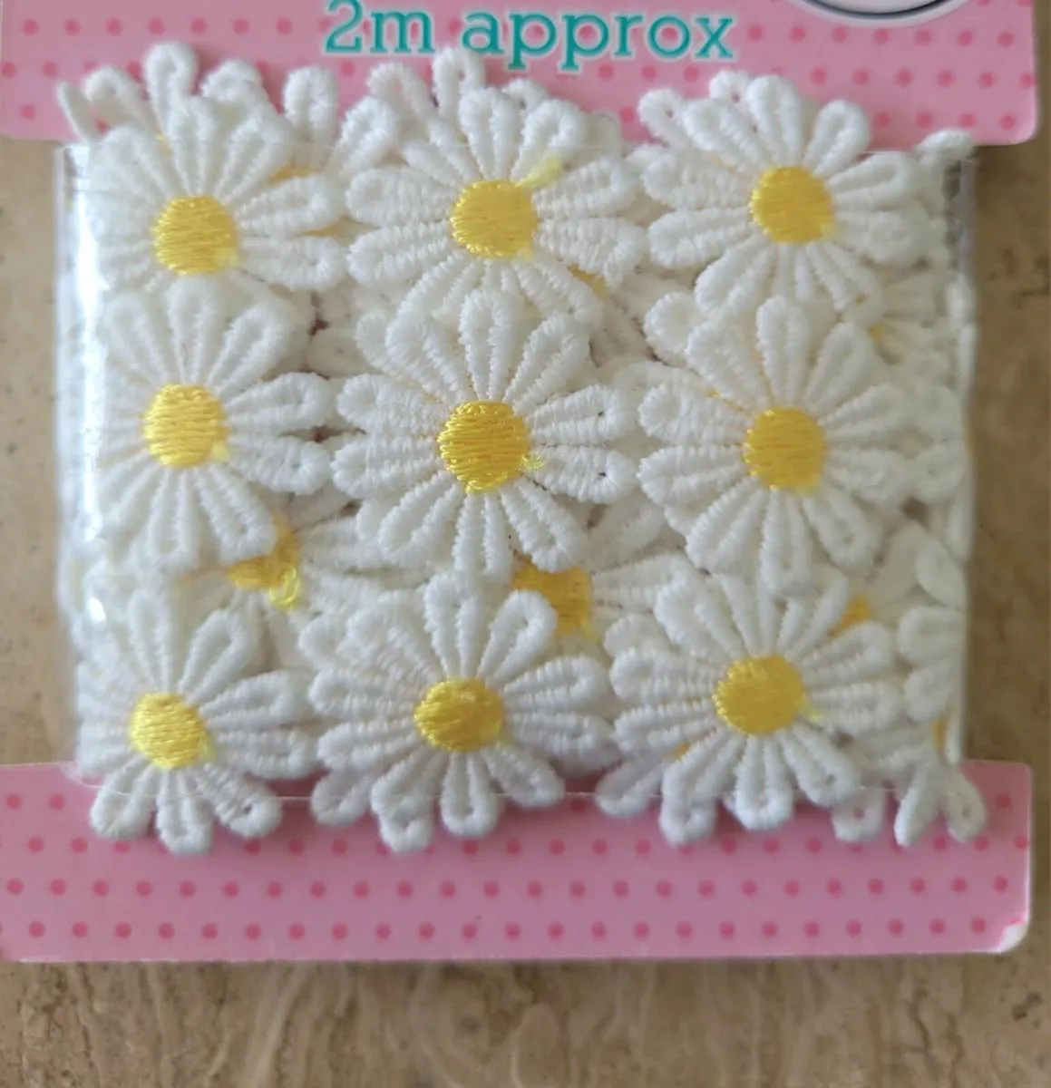 Daisy pink.trimming new - Image 1