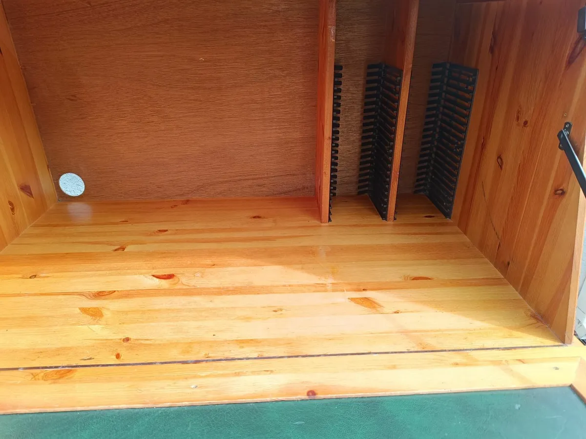 Pine writing bureau - Image 1