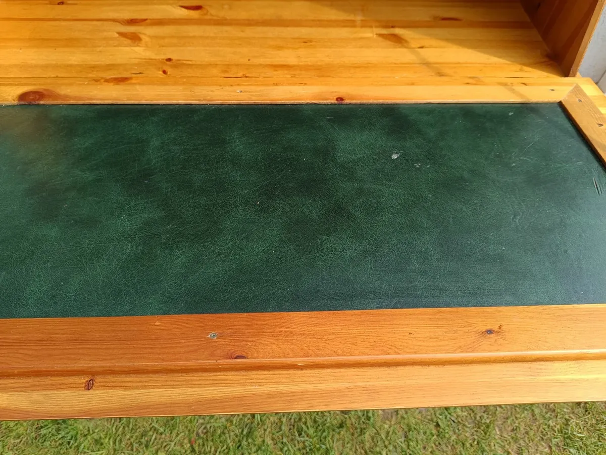Pine writing bureau - Image 2