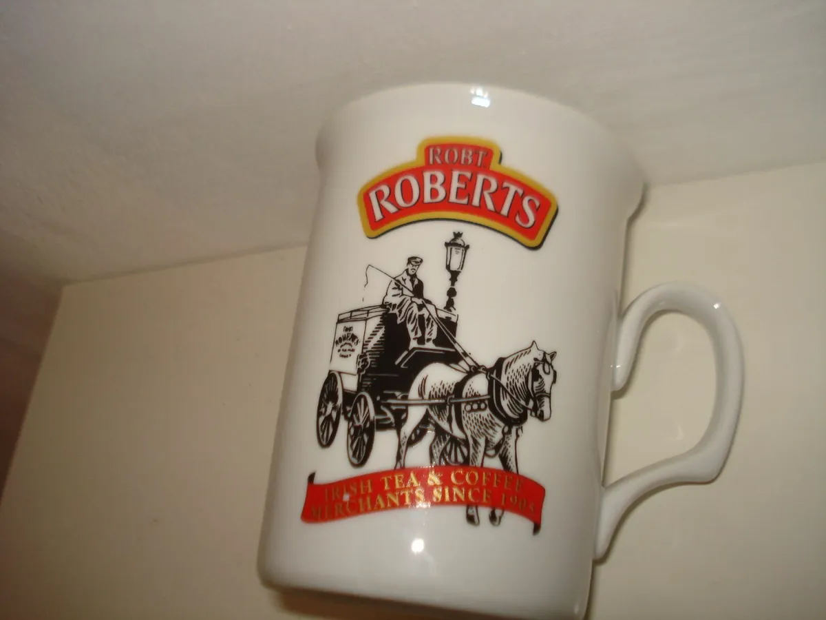 ROBERT  ROBERTS IRISH TEA  & COFFEE MERCHANTS MUG. - Image 4