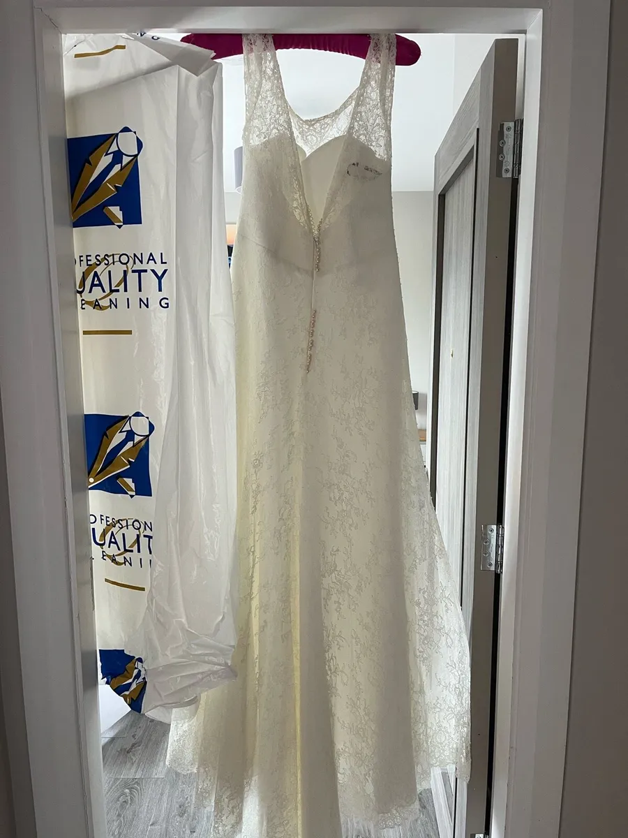 Wedding dress and Veil - Image 2