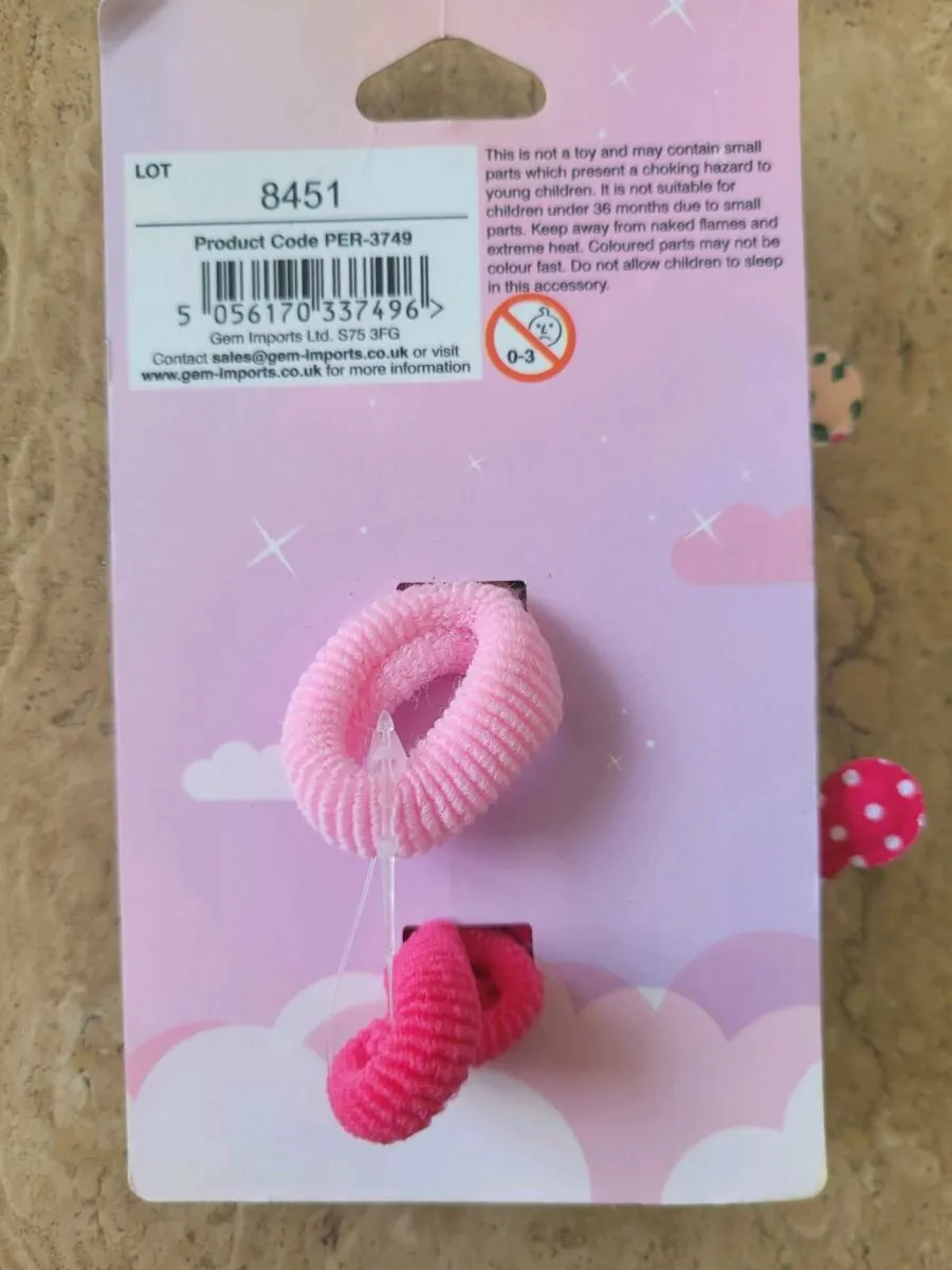 Baby girl crown ties for hair - Image 2