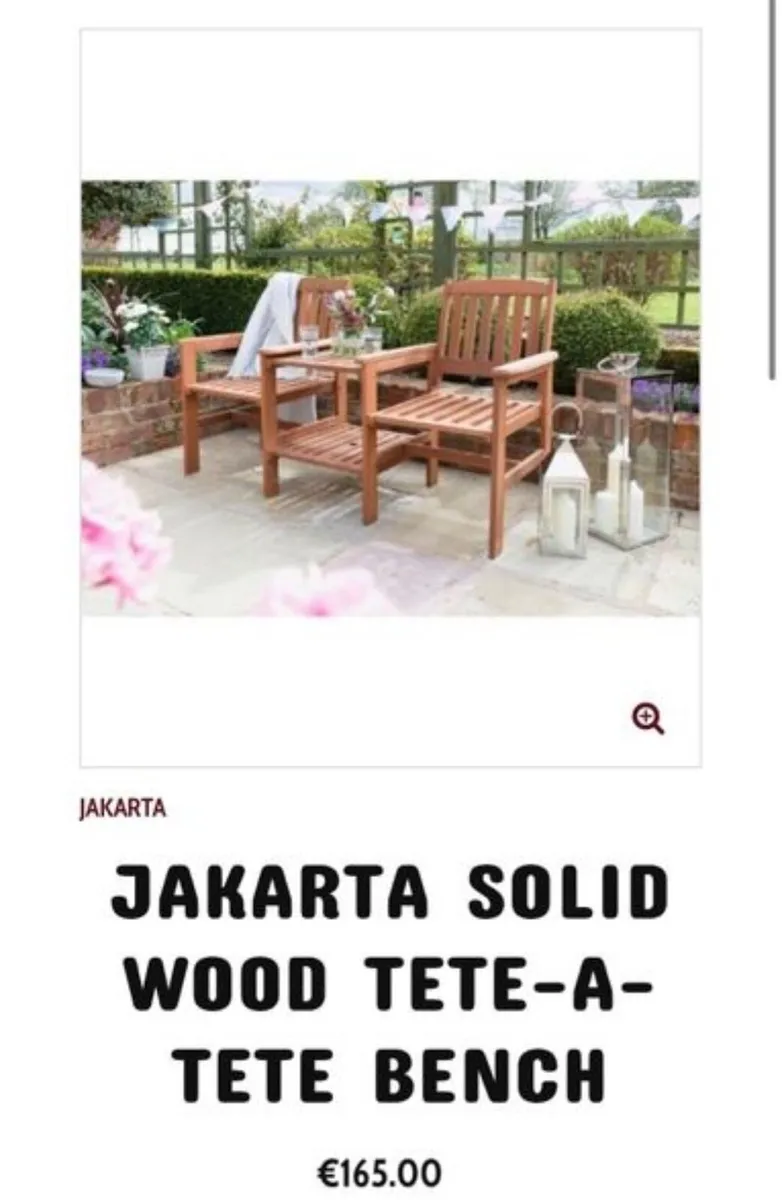 Garden bench