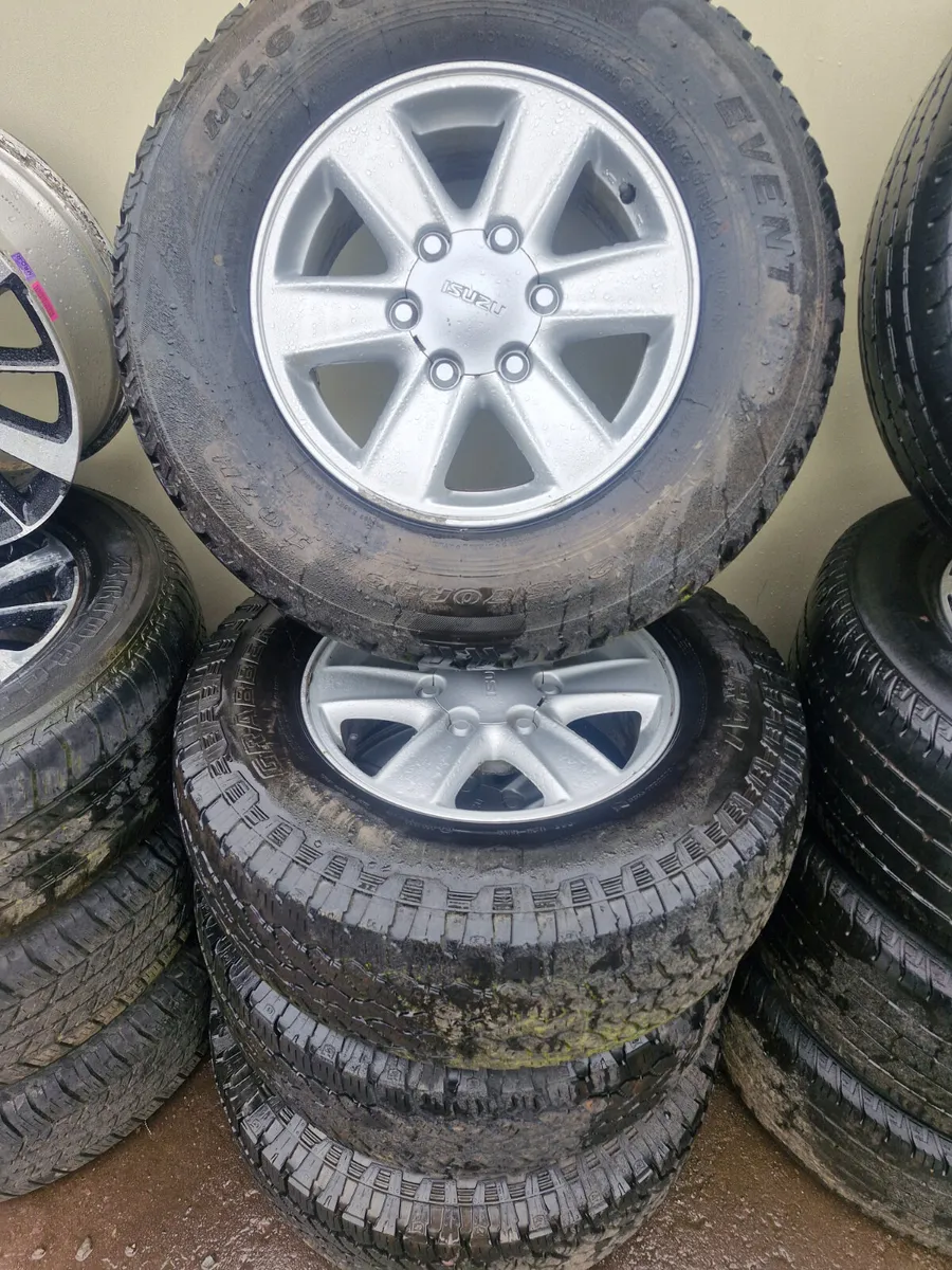 2014  ISUZU DMAX WHEELS 16 INCH - Image 2